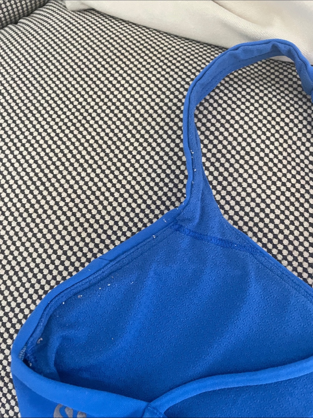 lululemon athletica Electric Blue Strappy Sports Bra - Picture 3 of 3